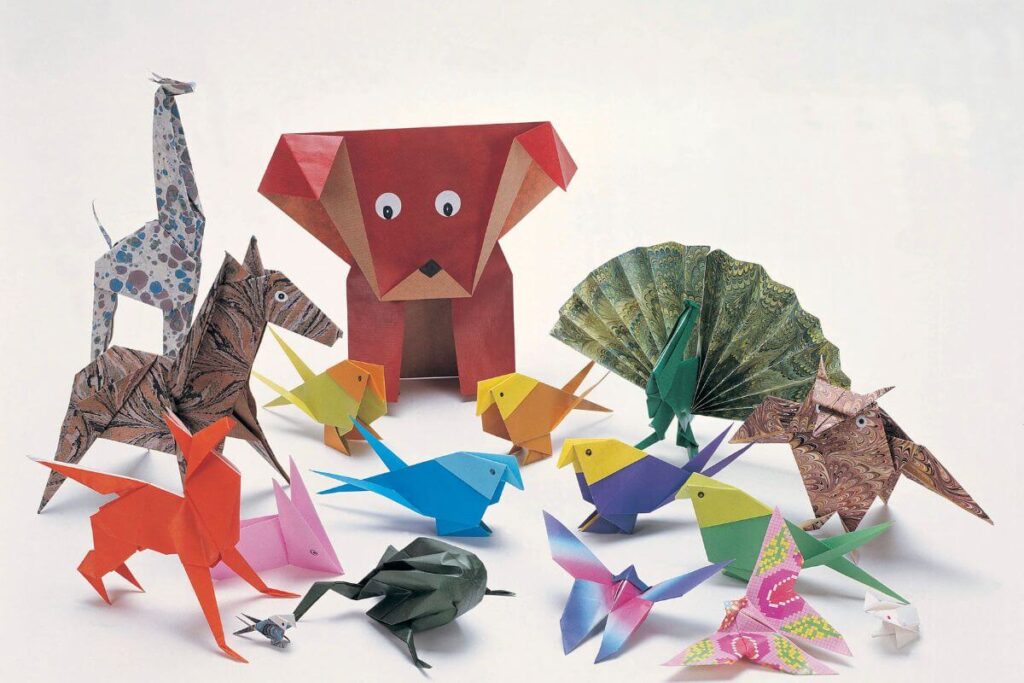 Idéias de artesanatos origami